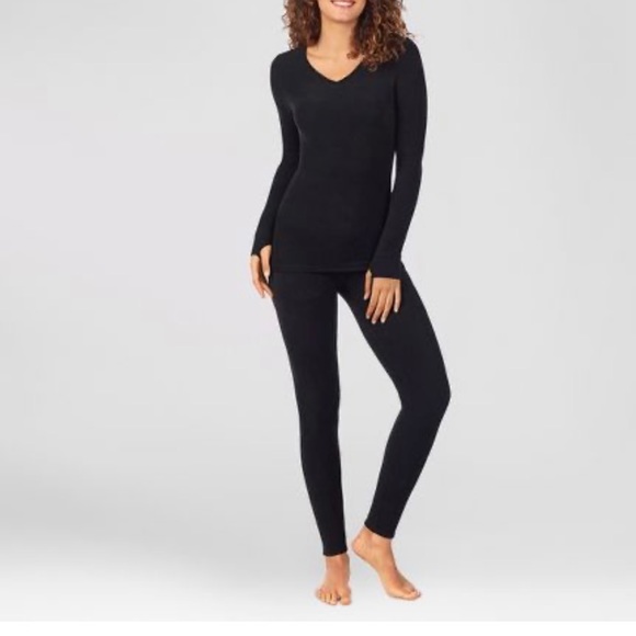 Cuddl Duds Pants & Jumpsuits Warm Essentials By Cuddl Duds Womens